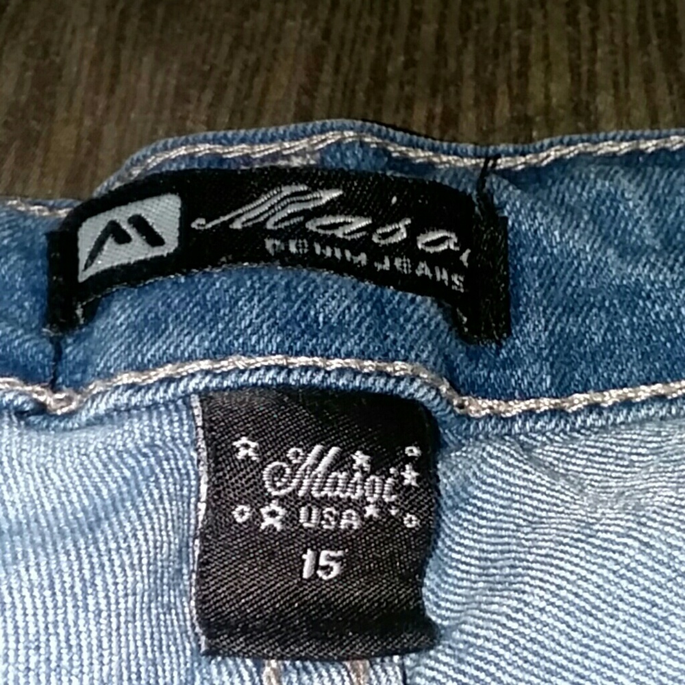 Masoi denim jeans capris made in USA